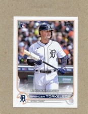 2022 Topps Spencer Torkelson #US79 Rookie Debut RC Detroit Tigers