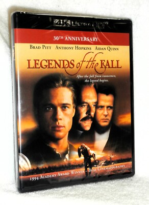 Legends Of The Fall (4K/Blu-ray, 2024) Brad Pitt Anthony Hopkins romance drama