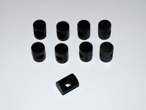 BLACK Fluval FX4 FX5 FX6 Canister Filter 9x Lid Fastener Barrel Nut Cover Lock - 第 1/3 張圖片