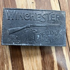 Winchester Repeating Arms Belt Buckle Lewis Chicago