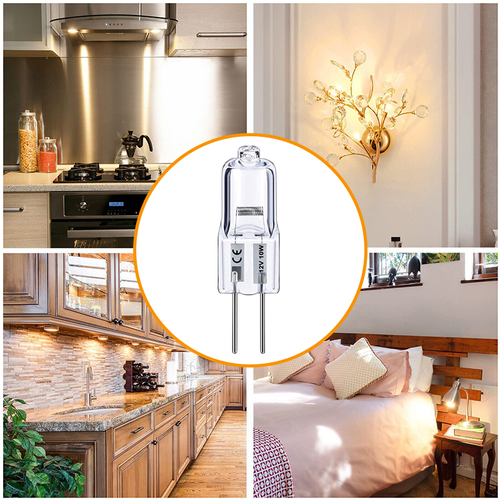 G4 Light Bulbs 20W Dimmable 120V G4 Base 2Pin Warm White Bulb 20-Pack T3 JCD - Picture 8 of 12