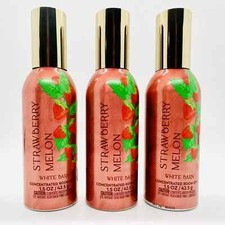 3x Bath Body Works STRAWBERRY MELON Concentrated Room Spray 1.5oz DEAL