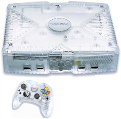 Xbox Konsole Crystal Ltd. Ed. (mit 1 Kristallpad) unverpackt gebraucht