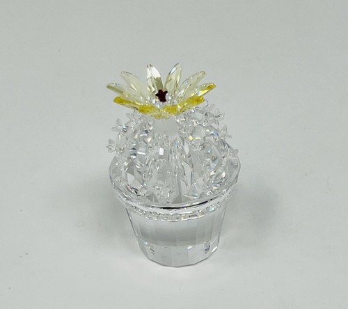 Swarovski Crystal Cactus Object Flower Plant Figurine 291549 MIB - Picture 8 of 16