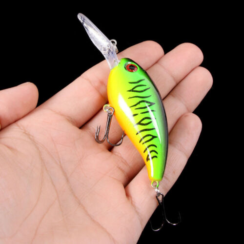 18x Minnow Crankbait 10cm/14g Fischköder Angeln Köder Haken Barsch Wobbler Lures - Bild 4 von 12