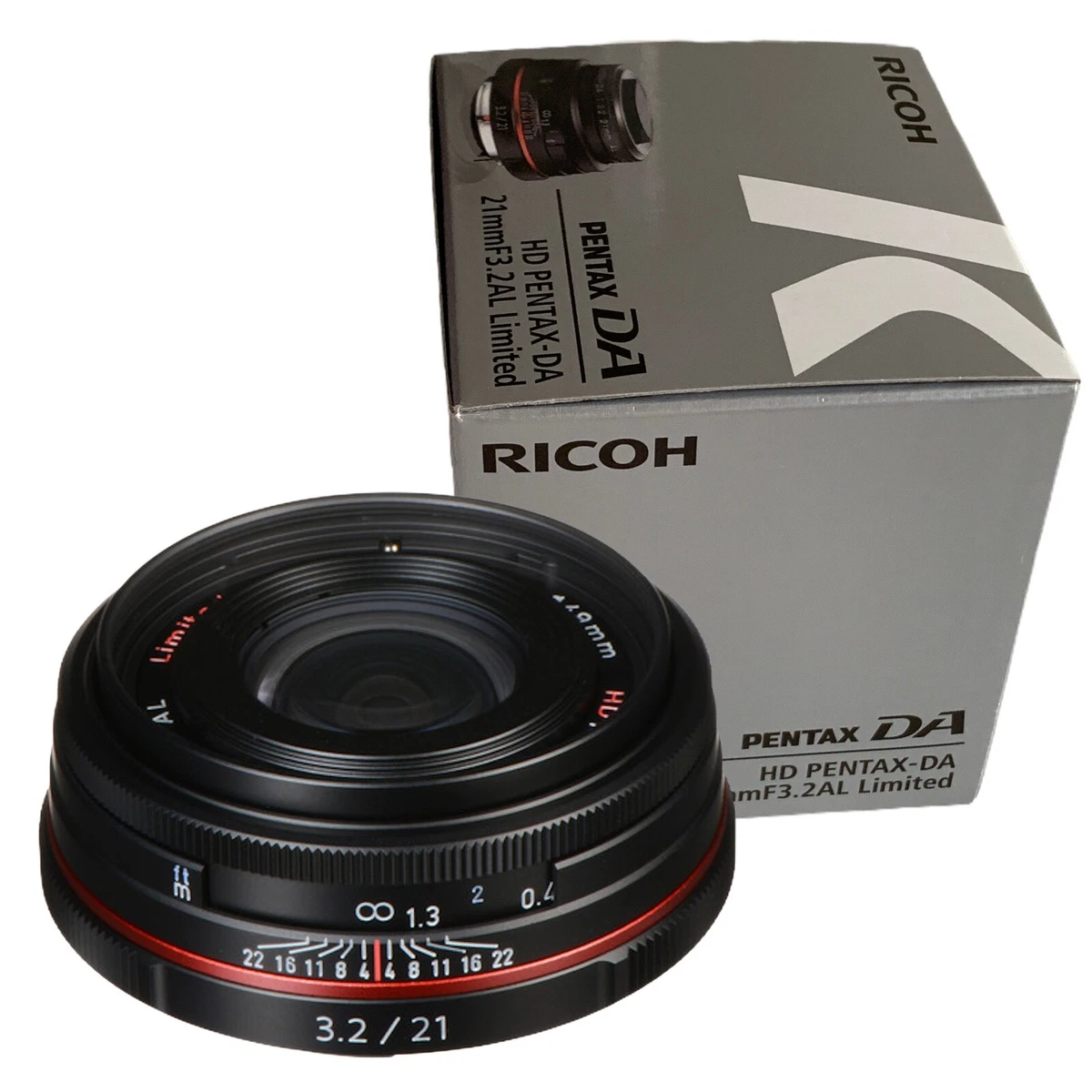 New HD PENTAX DA 21mm F3.2 AL Limited Lens in Black K Mount Pentax-DA