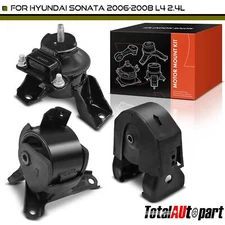 3x Engine Motor & Trans Mount for Hyundai Sonata 2006-2008 2.4L Automatic Trans
