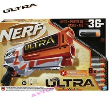 Image of NERF GUN ULTRA TWO Motorized Blaster with 6 Ultra Darts Bullets !