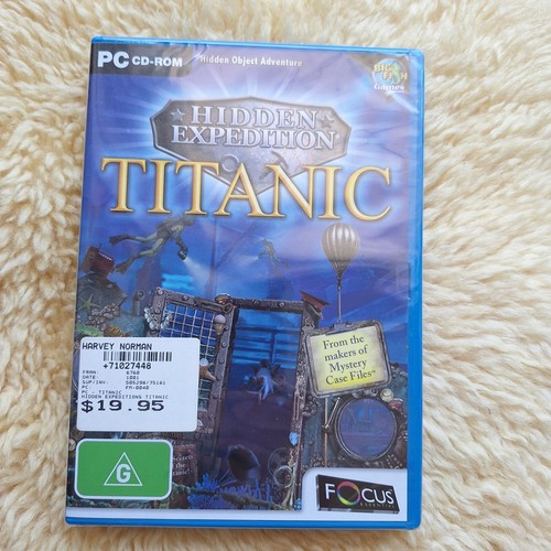 New TITANIC HIDDEN EXPEDITION HIDDEN OBJECT PC CD Game Scavenger Hunt - Picture 2 of 13