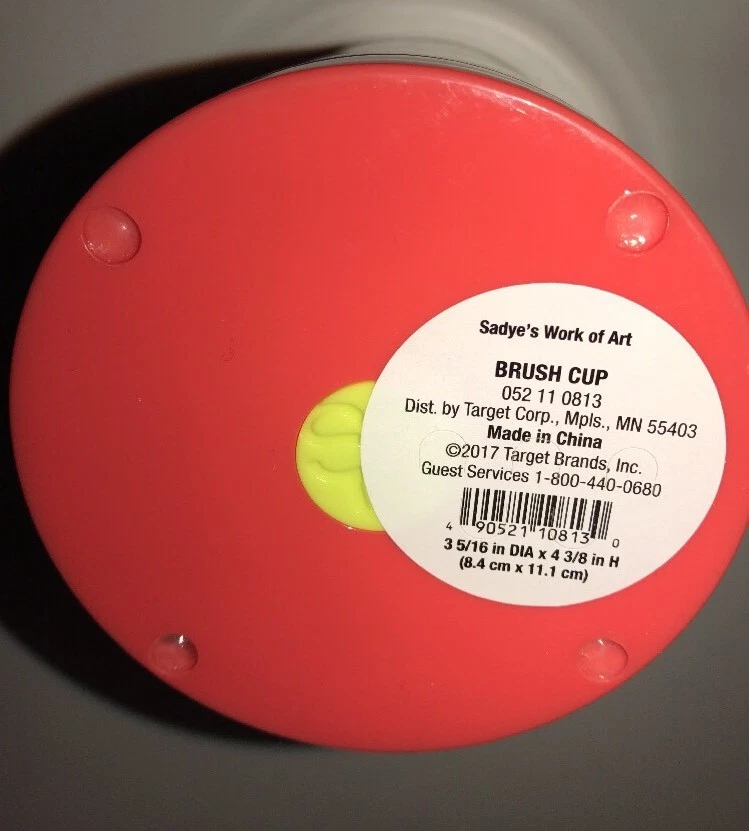 SONIA KASHUK "Sadye's Work of Art" Cepillo Taza Accesorio Herramienta ROSA/BLANCO/NEGRO NUEVO CON ETIQUETAS Foto 4 de 4