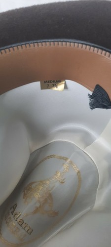 Adam 101 Corral Western Hat Medium 7- 7 1/8 - Picture 4 of 4