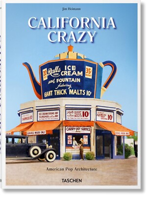 California Crazy: American Pop Architecture - Taschen Hardcover NEW Jim Heimann