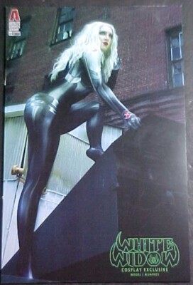 WHITE WIDOW #4! COSPLAY EXCLUSIVE-MURPHEY! NM- 2020 ABSOLUTE COMICS GROUP