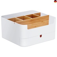 Qimin Premium QualitäT Schreibtisch Organizer Stiftehalter BüRo, Office, Desk O