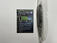 USS North Carolina BB 55 Axis  Allies War at Sea Flank Speed 16/40 Rare US