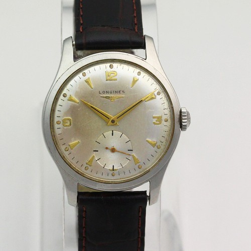 Longines 6263-11 Cal 12.68Z Manual 35mm Stainless Steel Vintage Wristwatch  | eBay
