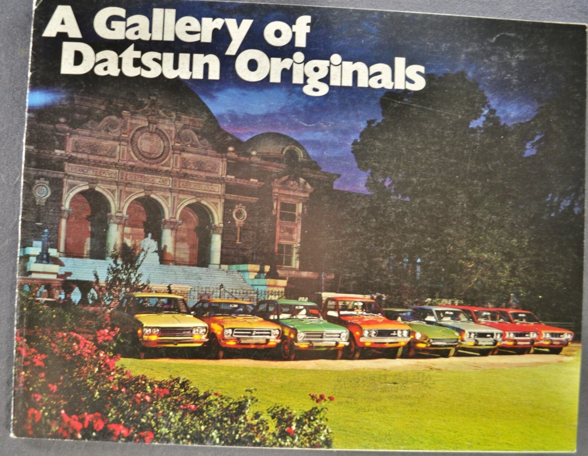 1973 Datsun Brochure 240Z 510 1200 610 Wagon Pickup Nissan