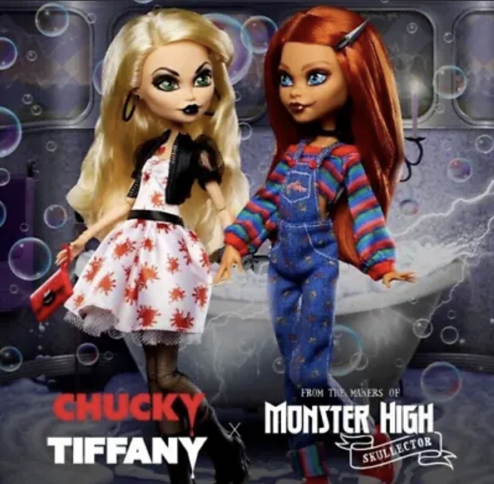 Monster High Skullector Child's Play Chucky & Tiffany Doll 2-Pack (Ships ASAP!)