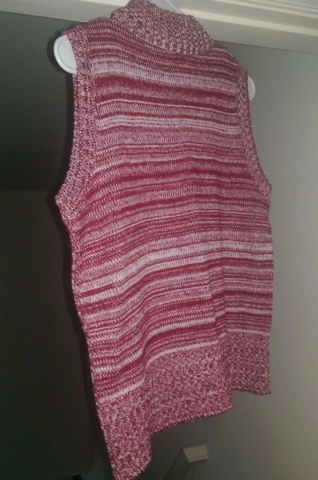 Suéteres de Estados Unidos Mujeres Suéter Camisa Top Talla XL X Grande Rojo Blanco Rayas Foto 3 de 3