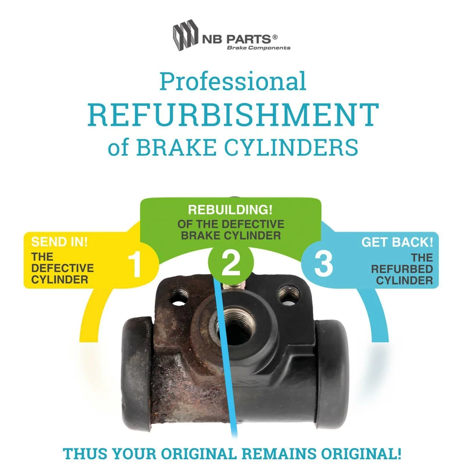 Traitement Cylindre de Frein de Roue ATE 25,4mm pour Tracteurs Kramer Kl 360 - Photo 4/4