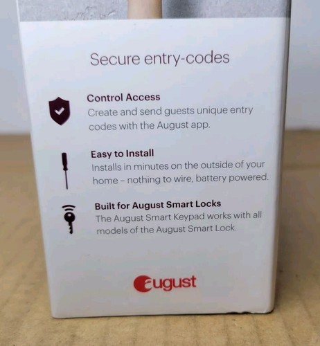 August Smart Keypad Model AUG-AK01-M01-G01 Dark Gray - FOR PARTS OR REPAIR! - Picture 13 of 15