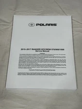 Official Service Shop Repair Manual 15-17 Polaris Ranger XP Crew 570 900 1000