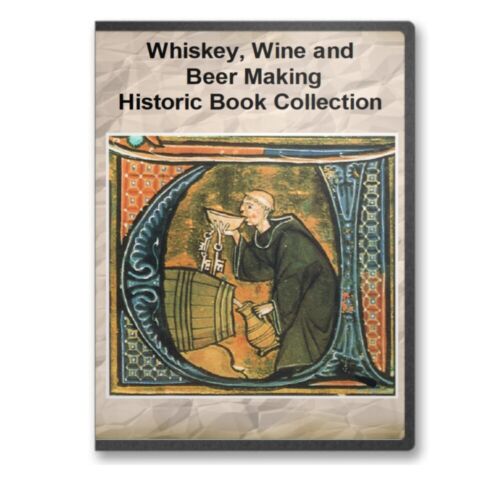 11 Rare Books Home Wine Whiskey Making Beer Brewing Distillery Ferment CD - D317 - Picture 1 of 3