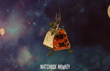 Classic TV Show Lost in Space Pod Custom Christmas Ornament Ship Jupiter B-9 