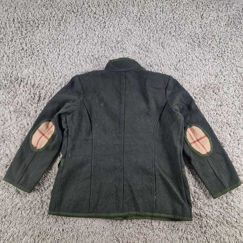 Loden Style Jacket Womens Large Green Nova Check - Picture 6 of 10