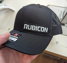 Jeep Wrangler Rubicon JK/JL/JT PVC Patch Hats Richardson 112