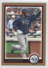 2010 Bowman Gold Carlos Pena #14 0a7