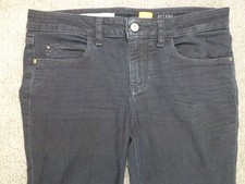 Anthropologie Pilcro and The Letterpress Stet Fit Flare Jeans Size 28 Black