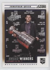 2012-13 Score Award Winners Gold Rush Jonathan Quick #499 0d7y