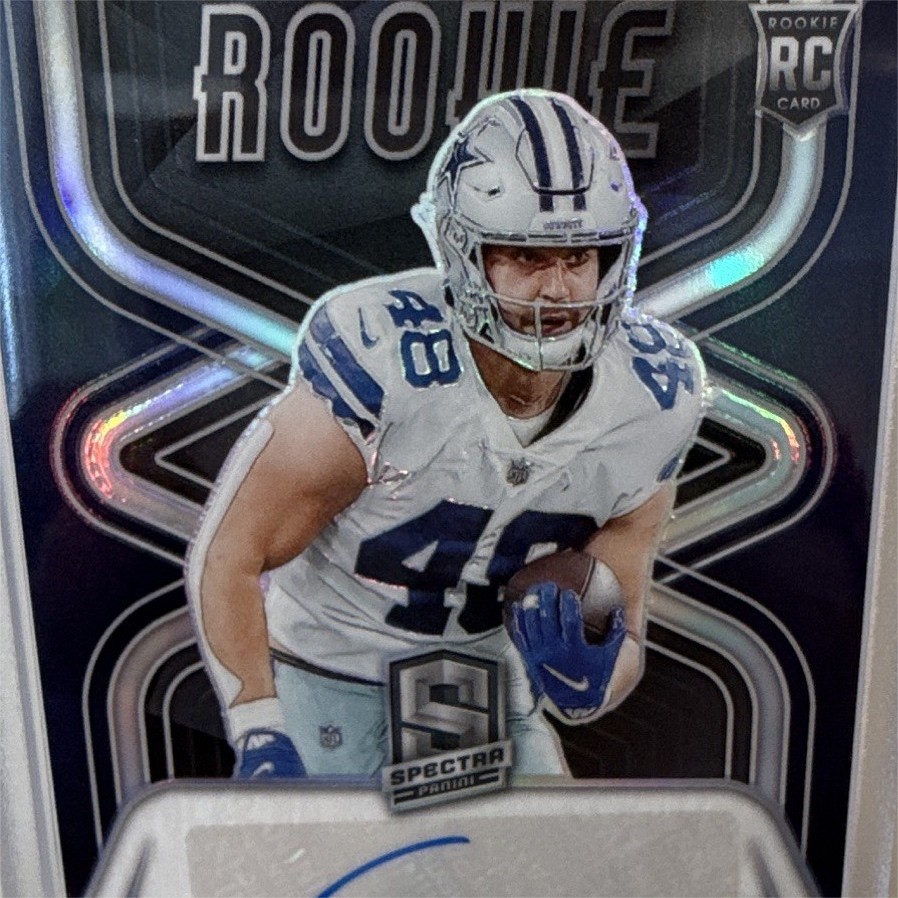 Panini 2022 Spectra Rookie Autographs Jake Ferguson #34 RC Auto /99 Cowboys