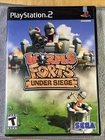 New ListingWorms Forts: Under Siege (Sony PlayStation 2, 2005), UPC Punch, Factory Sealed