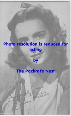 Susan Peters Mid-20th Century Penny Arcade Celebrity Picture Card .1