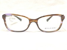 Women's Bvlgari Eyeglasses Frames BV4191B 5231 Purple Tortoise 53/17 140 NEW