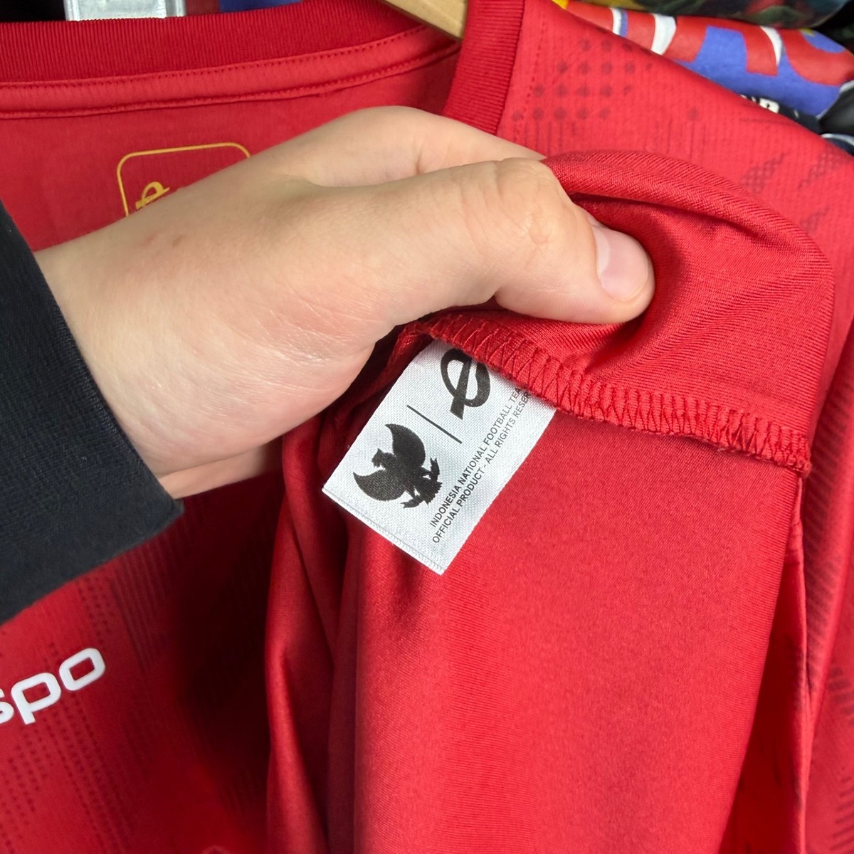 INDONESIA NATIONAL TEAM 2024 2025 HOME FOOTBALL SHIRT SOCCER