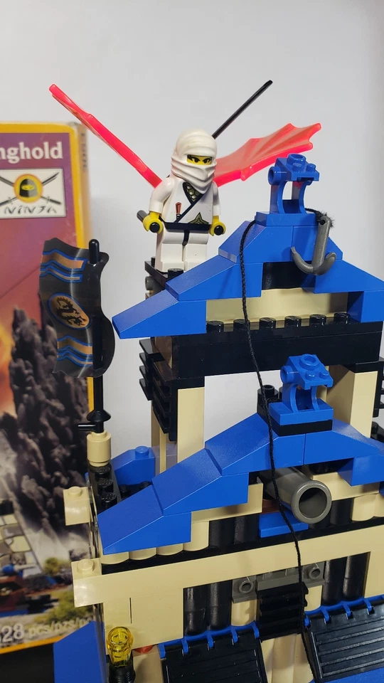 LEGO винтажный ниндзя наборы #3053 император крепость 100% с руководством и коробкой + #6033 - Изображение 3 из 4