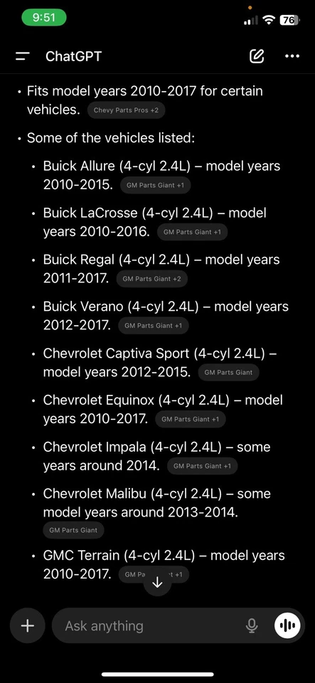 12608280 Cylinder Head For 10-17 GMC Terrain - Image 3 of 3