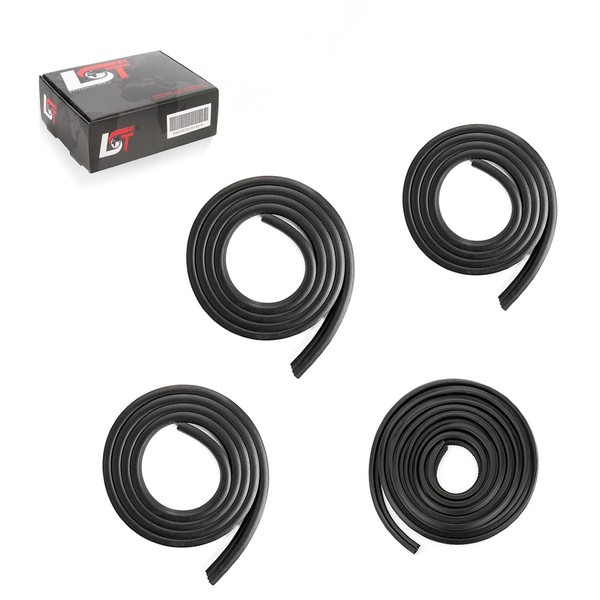 4X TüRdichtung TüRgummi Set Vorne SchiebetüR HecktüRen FüR Vw Crafter 2E 06-16-image
