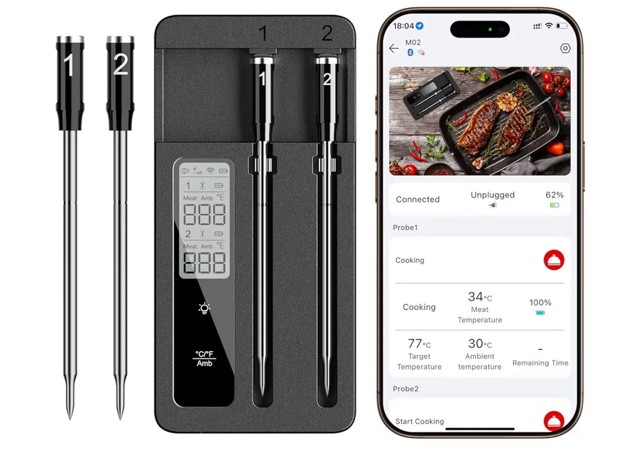Bluetooth Wireless Meat Thermometer