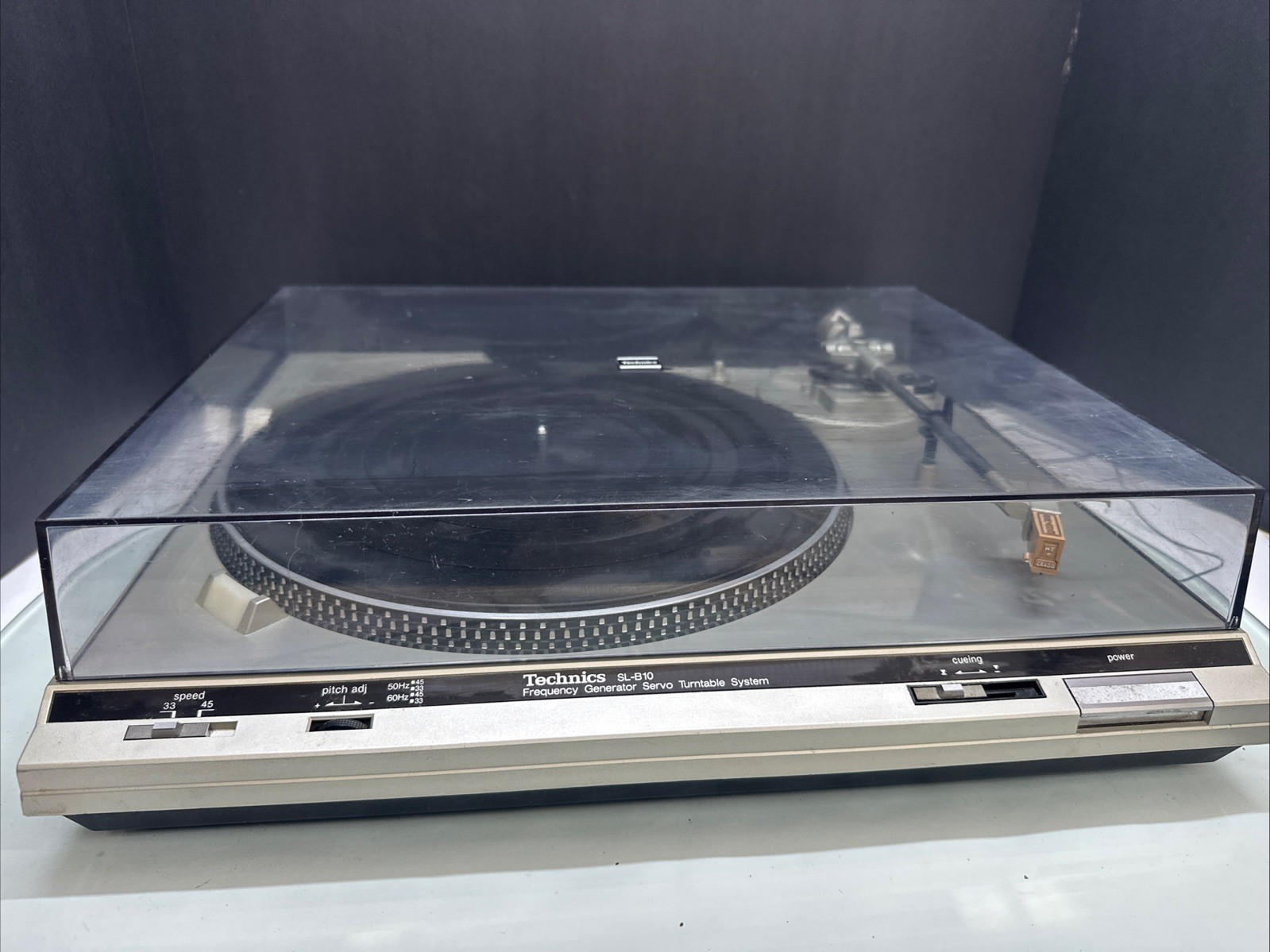 Technics SL-B10 Belt Drive Turntable Semi Auto 2 Speed Vinta
