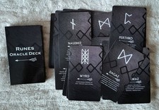 Runes Oracle Deck – Nordic Runes Divination Cards – Complete Set