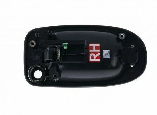 Manija de puerta corredera derecha negra lisa para Chevrolet Venture 1997 2005 Foto 2 de 2