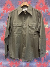 Vintage Big Yank Workwear Shirt Union Made Permanent Press M 70s