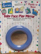 Vintage Luv N Care Baby Face Play Mirror NOS 1994 Nostalgia