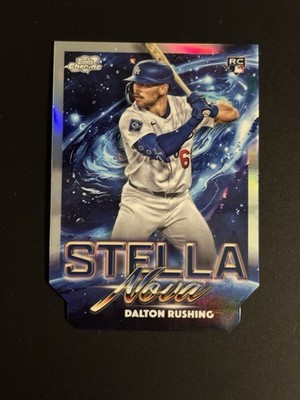 2025 Topps Cosmic Chrome Dalton Rushing Stella Nova SP Die-cut #SN-22  