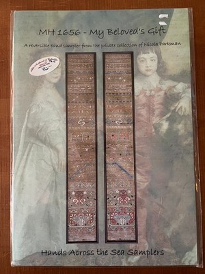 Needleworker s Cross Stitch Pattern Reproduction - Hands Across the Sea Sampler