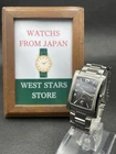 [Excellent] Vintage SEIKO DOLCE 4J41-0AH0 Silver Rectangle Quartz Men's JAPAN